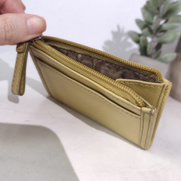 Vintage Coach Leather Mini Skinny Card Case - Picture 3 of 8